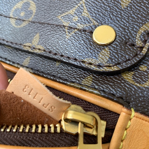 AUTH LOUIS VUITTON OLYMP CAMEL MM - Picture 5 of 8